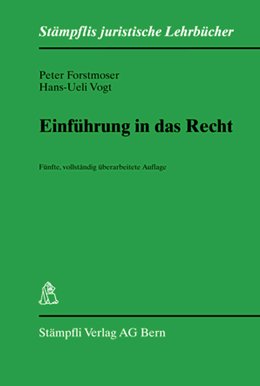 Buchcover von Einführung in das Recht